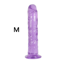 Load image into Gallery viewer, Erotic Soft Jelly Dildo Anal Butt Plug Realistic Penis Strong Suction Cup Dick Toy for Adult G-spot Orgasm Sex Toys for Woman