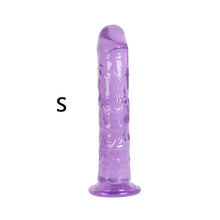 Load image into Gallery viewer, Erotic Soft Jelly Dildo Anal Butt Plug Realistic Penis Strong Suction Cup Dick Toy for Adult G-spot Orgasm Sex Toys for Woman