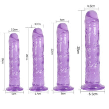 Load image into Gallery viewer, Strong Suction Cup Dildo Toy for Adult Erotic Soft Jelly Dildo Anal Butt Plug Realistic Penis G-spot Orgasm Sex Toys for Woman