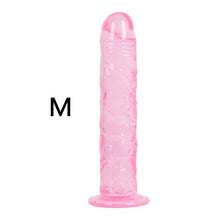 Load image into Gallery viewer, Strong Suction Cup Dildo Toy for Adult Erotic Soft Jelly Dildo Anal Butt Plug Realistic Penis G-spot Orgasm Sex Toys for Woman