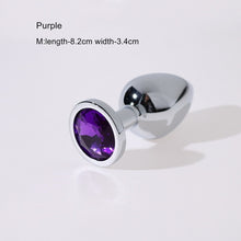 Load image into Gallery viewer, APHRODISIA Men Gay Sex Toys Anal Plug Waterproof Stainless Steel Smooth Touch Anal Buttplug Sex Toys Sex Products
