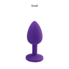 Load image into Gallery viewer, S/M/L 100%Silicone Butt Plug Anal Plugs Unisex Sex Stopper 3 Different Size Adult Toys for Men/Women Anal Trainer For Couples SM
