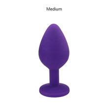 Load image into Gallery viewer, S/M/L 100%Silicone Butt Plug Anal Plugs Unisex Sex Stopper 3 Different Size Adult Toys for Men/Women Anal Trainer For Couples SM
