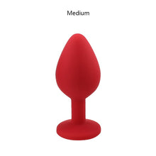 Load image into Gallery viewer, S/M/L 100%Silicone Butt Plug Anal Plugs Unisex Sex Stopper 3 Different Size Adult Toys for Men/Women Anal Trainer For Couples SM
