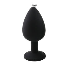 Load image into Gallery viewer, S/M/L 100%Silicone Butt Plug Anal Plugs Unisex Sex Stopper 3 Different Size Adult Toys for Men/Women Anal Trainer For Couples SM
