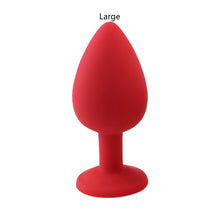 Load image into Gallery viewer, S/M/L 100%Silicone Butt Plug Anal Plugs Unisex Sex Stopper 3 Different Size Adult Toys for Men/Women Anal Trainer For Couples SM
