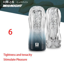 Load image into Gallery viewer, Male Masturbator Cup Soft Pussy Sex Toys Transparent Vagina Adult Endurance Exercise Sex Products Vacuum Pocket Cup for Men
