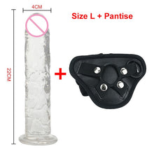 Load image into Gallery viewer, Strong Suction Cup Dildo Toy for Adult Erotic Soft Jelly Dildo Anal Butt Plug Realistic Penis G-spot Orgasm Sex Toys for Woman
